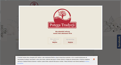 Desktop Screenshot of potegatradycji.pl