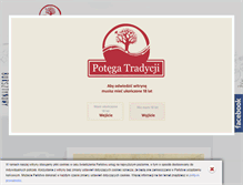 Tablet Screenshot of potegatradycji.pl